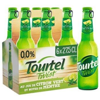 Tourtel Twist Citron Vert Menthe Biere sans Alcool  6x27.5cl