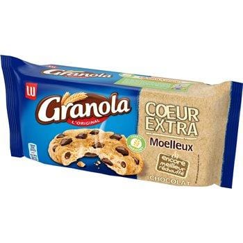 Granola Cookies Chocolat Coeur Extra Moelleux 182g