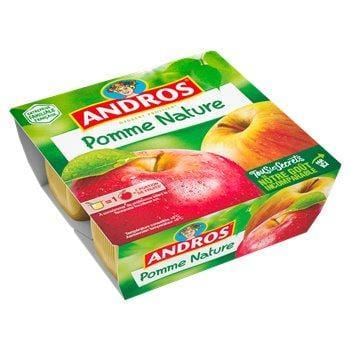 Andros Compotes Pommes  4x100g
