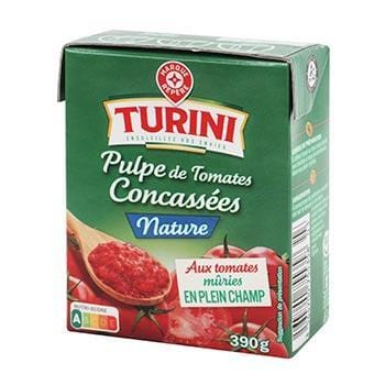 Concassé de  tomate Turini  Nature - 390g
