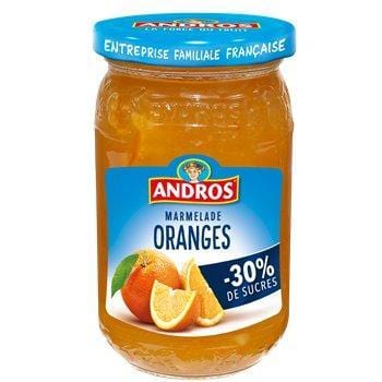 Confiture à l'orange Andros Allégée - 350g
