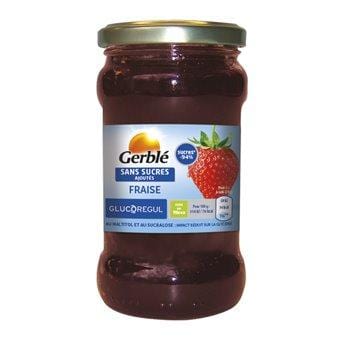 Confiture fraise Gerblé Sans sucres ajoutés - 320g