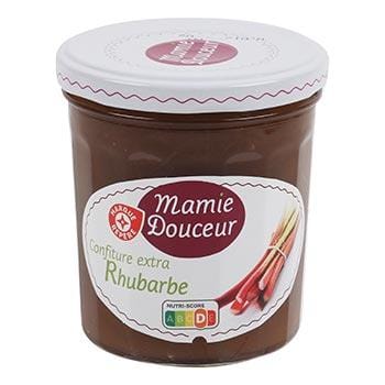 Confiture Mamie Douceur Rhubarbe 370g