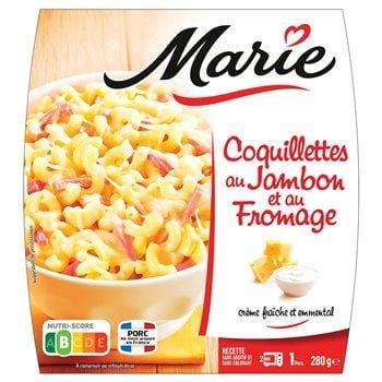 Coquillettes jambon Marie Fromage 280g