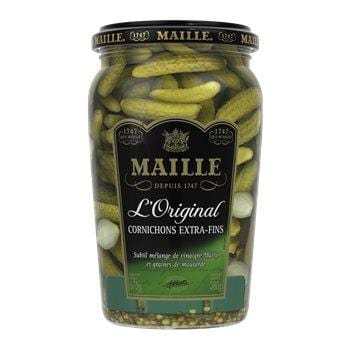 Cornichons Maille extra fins 380g