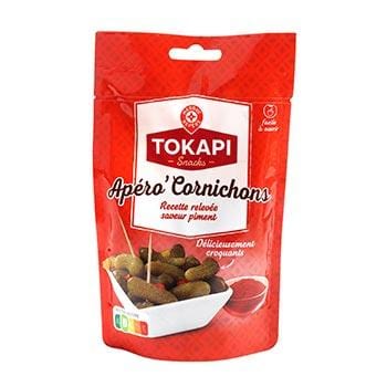 Cornichons pimentés Tokapi 100g