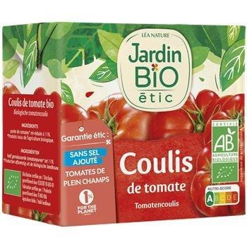Coulis de tomate Jardin Bio' 500g