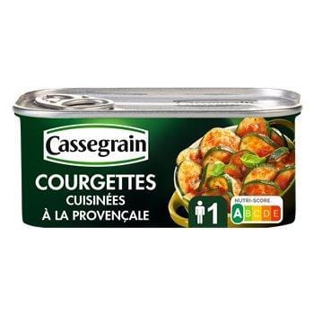 Courgettes Cassegrain 185g