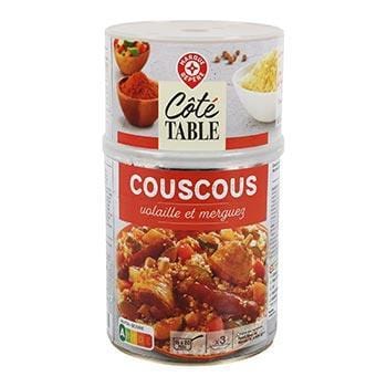 Couscous royal Côté Table Volaille et merguez 980g