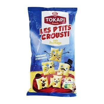 Crackers soufflés Tokapi Fromage - 75g