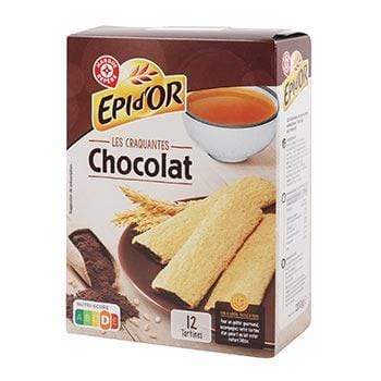 Craquantes Epi d'Or Fourrées chocolat - 200g