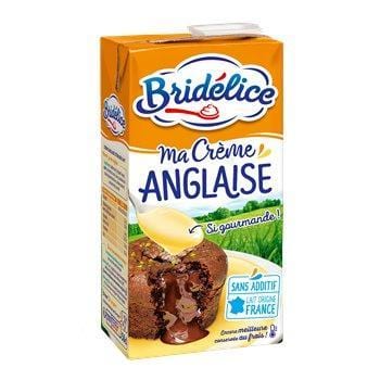 Crème anglaise UHT Bridélice 50cl