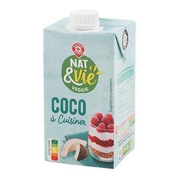 Crème de coco Nat&Vie 250g