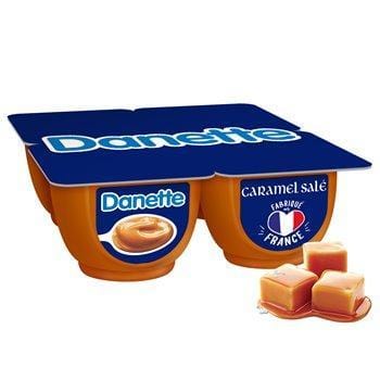Danette Caramel Salé  4x125g