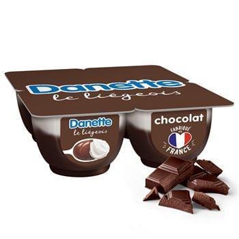 Danette Liegeois Chocolat  4x100g