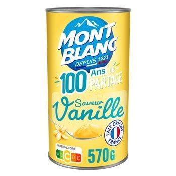 Crème dessert Mont Blanc Vanille - 570g