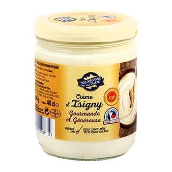 Crème entière d'Isigny AOP Nos Régions ont du Talent 40cl