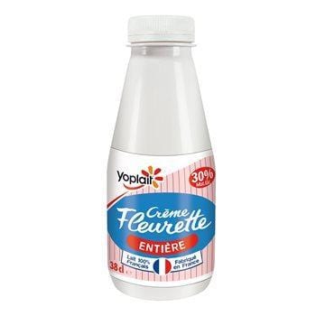 Crème Fleurette entière Yoplait 30%mg - 38cl