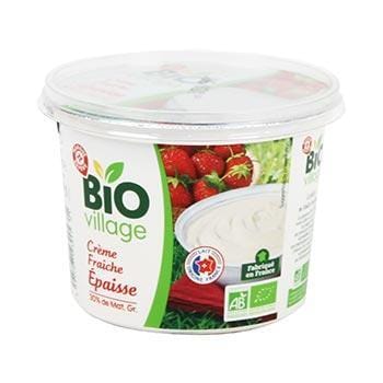 Crème fraiche Bio Village 30%mg - 50cl