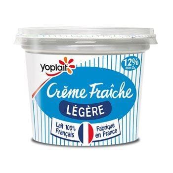 Crème fraîche Yoplait Légère -12% matière grasse 450g
