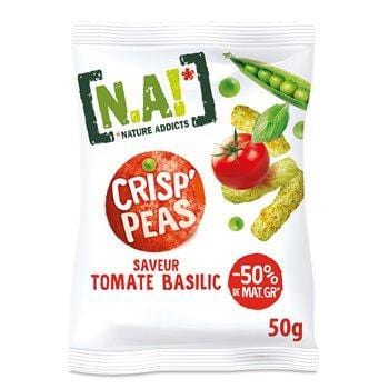 Cris'peas N.A Tomate basilic - 50g