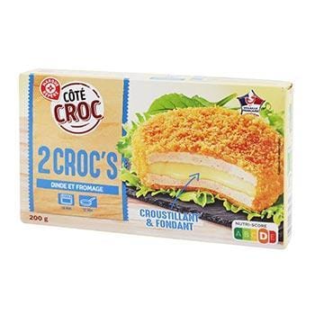 Croc's jambon Côté Croc Dinde x2 - 100g