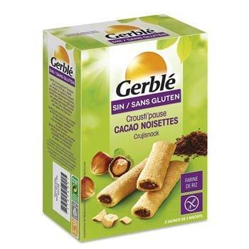 Croustipause sans gluten Gerblé Choco Noisette - 125g