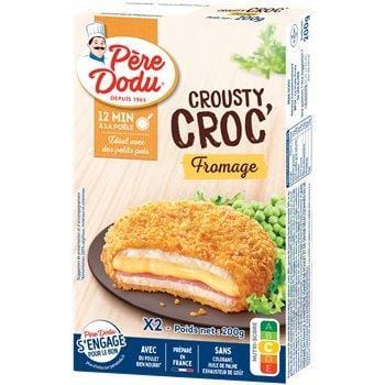 Crousty Croc' Fromage Père Dodu x2 - 200g