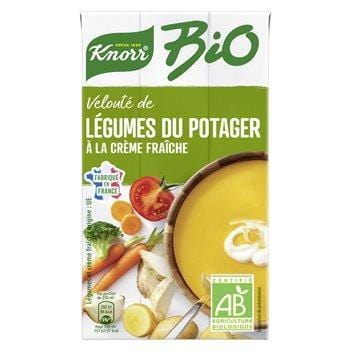 Knorr Soupe Bio Legumes du Potager à la Creme  1L