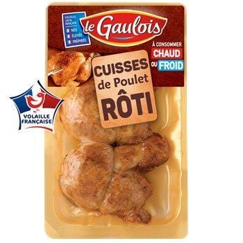 Le Gaulois Cuisses de Poulet Roti (x2) 350g