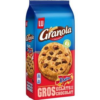 Granola Cookies Gros Eclats Chocolat et Daim 184g