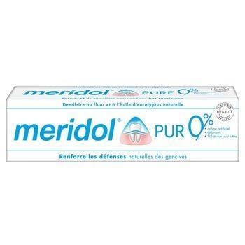 Meridol Dentifrice Pur Sans Arome Artificiel 75ml