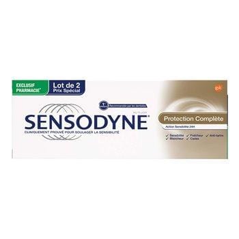 Dentifrice Sensodyne Soin Complet bitube - 2x75ml