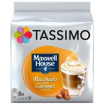 Dosettes Tassimo Maxwell House Macchiato Caramel - x8 - 268g