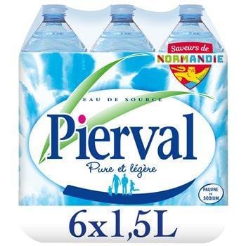Eau de source naturelle Pierval Grenadine - 75cl