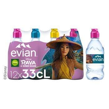 Eaux minérale Evian 12x33cl