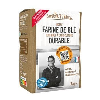 Farine de Blé Savoir-Terre T55 La Compagnie des Farines - 1kg