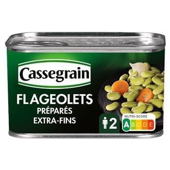 Flageolets cuisinés Cassegrain Extra fins - 265g