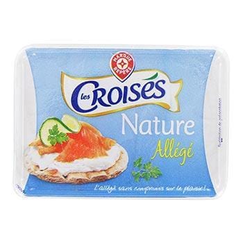 Fromage à tartiner Les Croisés Allégé Nature - 150g