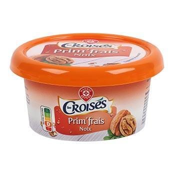 Fromage à tartiner Les Croisés Noix - 25%mg - 125g