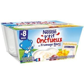 Nestle Ptit Onctueux Fromage Blanc 4x90g