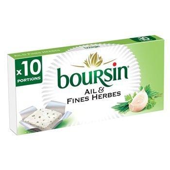 Fromage Boursin Ail et Fines Herbes -x10 - 160g