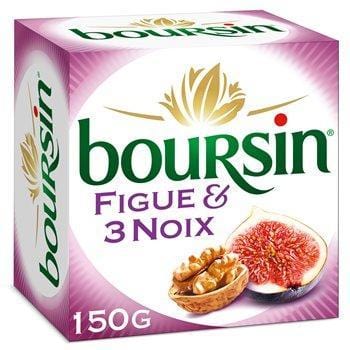 Fromage Boursin Figue et 3 noix - 150g