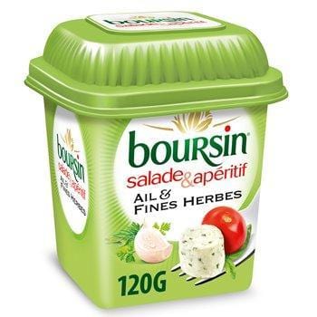 Fromage Boursin salade Ail et fines herbes -120g
