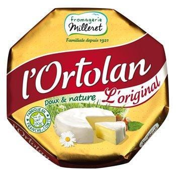 Fromage L'Ortolan  Fromagerie Milleret - 250g