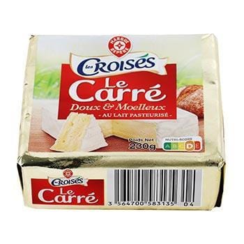 Fromage : Le Carré Les Croisés 23%mg - 230g