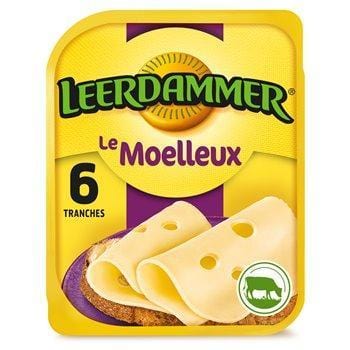 Fromage Leerdammer Le Moelleux - x6 - 150g