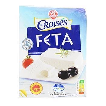 Fromage Les Croisés Feta Tranche 150g