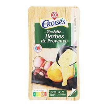 Fromage raclette Les Croisés Aux Herbes de provence - 250g