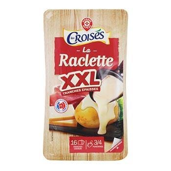 Fromage raclette XXL Tranché 26%mg - 480g